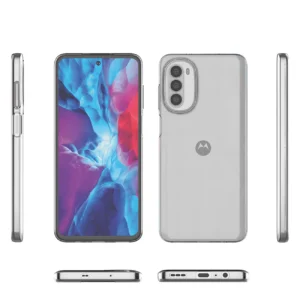 Ultra Clear 0.5mm dėklas Motorola Moto G82 5G / Moto G52 thin cover dėklas telefonui skaidrus - Image 3