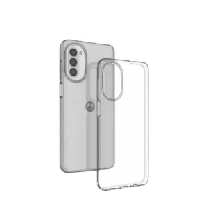 Ultra Clear 0.5mm dėklas Motorola Moto G82 5G / Moto G52 thin cover dėklas telefonui skaidrus - Image 7