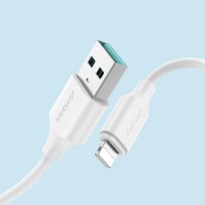 Joyroom Long-Lasting Series A9 USB-A / Lightning 2.4A kabelis 2m - baltos spalvos - Image 3