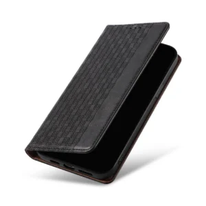 Magnet Strap  Samsung Galaxy S23+ Flip Wallet Mini Lanyard Stand juodos spalvos - Image 9