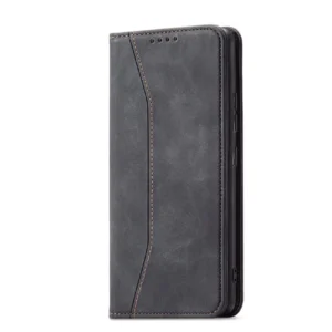 Magnet Fancy Samsung Galaxy S23+ flip cover wallet stand dėklas telefonui juodos spalvos - Image 2
