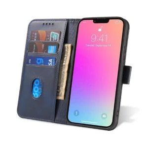 Magnet Samsung Galaxy S23 flip cover wallet stand mėlynos spalvos - Image 7
