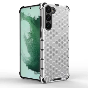Honeycomb case Samsung Galaxy S23+ armored hybrid cover dėklas telefonui juodos spalvos - Image 3