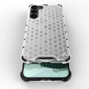 Honeycomb case Samsung Galaxy S23+ armored hybrid cover dėklas telefonui juodos spalvos - Image 5