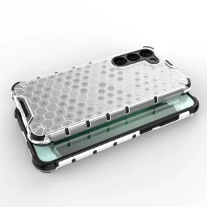 Honeycomb case Samsung Galaxy S23+ armored hybrid cover dėklas telefonui juodos spalvos - Image 6