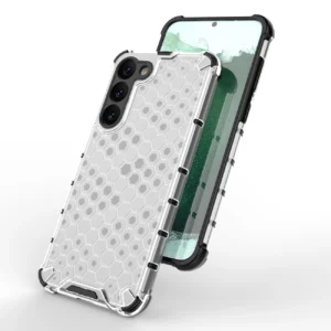 Honeycomb case Samsung Galaxy S23+ armored hybrid cover dėklas telefonui juodos spalvos - Image 7