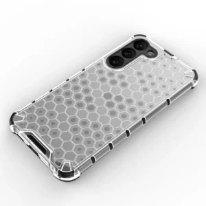 Honeycomb case Samsung Galaxy S23+ armored hybrid cover dėklas telefonui juodos spalvos - Image 8