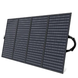 Choetech SC010 solar tourist įkroviklis, foldable, 160W - juodos spalvos
