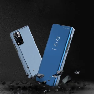 Clear View dėklas case Realme 10 flip cover dėklas telefonui juodos spalvos - Image 6