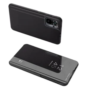Clear View dėklas cover Xiaomi 13 Pro cover with a flap dėklas telefonui juodos spalvos