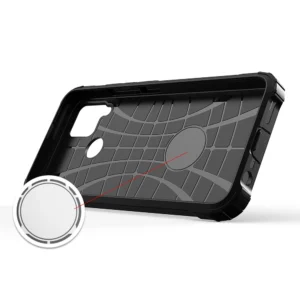 Hybrid Armor case Realme 10 5G / Realme 9i 5G armored hybrid case dėklas telefonui juodos spalvos - Image 2