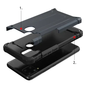 Hybrid Armor case Realme 10 5G / Realme 9i 5G armored hybrid case dėklas telefonui juodos spalvos - Image 5