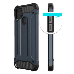 Hybrid Armor case Realme 10 5G / Realme 9i 5G armored hybrid case dėklas telefonui juodos spalvos - Image 6