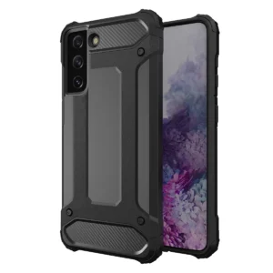 Hybrid Armor case Samsung Galaxy S23+ armored hybrid case dėklas telefonui juodos spalvos