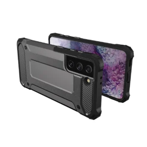 Hybrid Armor case Samsung Galaxy S23+ armored hybrid case dėklas telefonui juodos spalvos - Image 3
