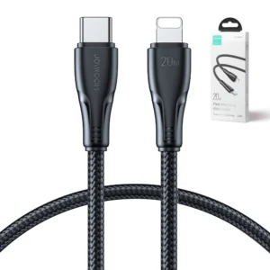 Joyroom Surpass Series A11 Lightning / USB-C 20W 1.2 m kabelis - juodos spalvos - Image 4
