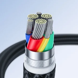 Joyroom Surpass Series A11 Lightning /USB-C 20W 0.25 m kabelis - juodos spalvos - Image 9