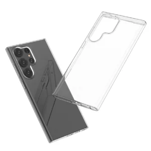 Ultra Clear 0.5mm dėklas Samsung Galaxy S23 Ultra thin cover dėklas telefonui skaidrus - Image 4