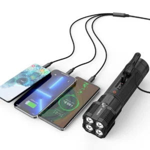 Choetech Jump Starter su Powerbank 8000mAh - LED Flashlight (TC0016) - juodos spalvos - Image 9