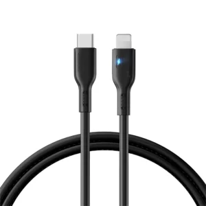 Joyroom Premium Series A13 Lightning / USB-C kabelis 20W 1.2m - juodos spalvos