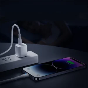 Joyroom Premium Series A13 Lightning / USB-C kabelis 20W 2m - baltos spalvos - Image 3