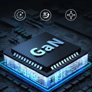 Choetech PD8008 100W GaN fast įkroviklis 2x USB-A / 2x USB-C - baltos spalvos - Image 7