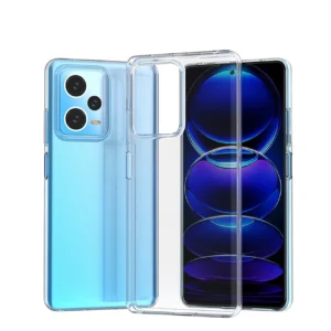 Ultra Clear 0.5mm dėklas Xiaomi Redmi Note 12 Pro+ thin cover dėklas telefonui skaidrus - Image 3