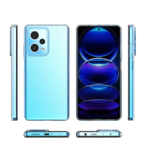Ultra Clear 0.5mm dėklas Xiaomi Redmi Note 12 Pro+ thin cover dėklas telefonui skaidrus - Image 6