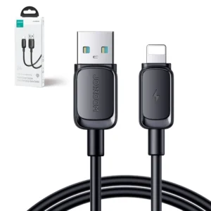 Joyroom Multi-Color Series A14 Lightning / USB-A 2.4A kabelis 2 m - juodos spalvos - Image 3