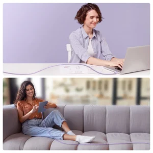 Joyroom Multi-Color Series A14 Lightning / USB-A 2.4A 1.2 m kabelis - violetinės spalvos - Image 5