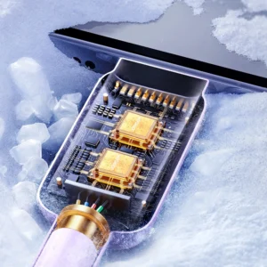 Joyroom Multi-Color Series A14 Lightning / USB-A 2.4A 1.2 m kabelis - violetinės spalvos - Image 7