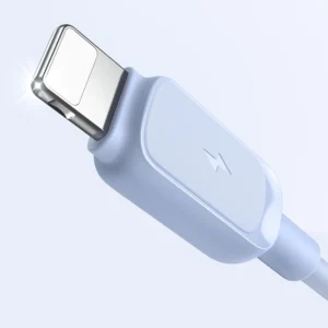 Joyroom Multi-Color Series A14 Lightning / USB-A 2.4A 1.2 m kabelis - mėlynos spalvos - Image 8