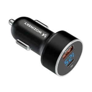 Wozinsky WDCCAC USB-C USB-A 36W automobilinis įkroviklis - juodos spalvos - Image 3