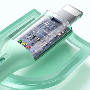 Joyroom Multi-Color Series S-A34 USB-A / Lightning 3A kabelis 1m - baltos spalvos - Image 9