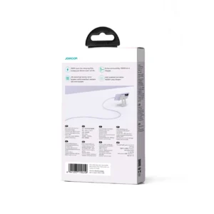 Joyroom Multi-Color Series S-A34 USB-A / USB-C 100W kabelis 1m - violetinės spalvos - Image 3