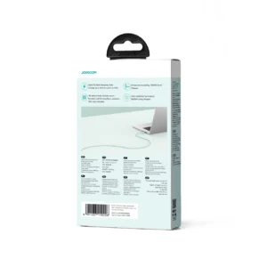 Joyroom Multi-Color Series S-A34 USB-C / USB-C PD 60W kabelis 1m - žalios spalvos - Image 4