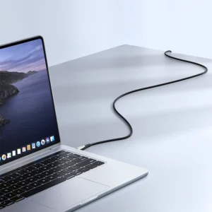 Joyroom Star-Light Series SA27-CC5 USB-C / USB-C kabelis 100W 1.2m - juodos spalvos - Image 9