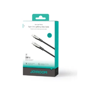 Joyroom Pioneer Series SA31-CL3 USB-C / Lightning 30W 1.2m kabelis - juodos spalvos - Image 5