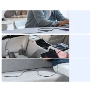 Joyroom Pioneer Series SA31-CL3 USB-C / Lightning 30W 1.2m kabelis - juodos spalvos - Image 9