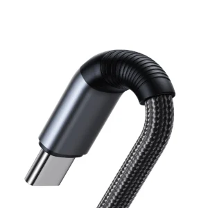 Joyroom Speedy Series S-A21 2in1 USB-C - USB-C / USB-C kabelis 100W 1.5m - juodos spalvos - Image 7