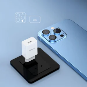 Dudao A4EU USB-A 2.1A laidinis įkroviklis - baltos spalvos + USB-A - micro USB kabelis - Image 6