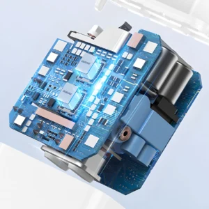 Dudao A4EU USB-A 2.1A laidinis įkroviklis - baltos spalvos + USB-A - micro USB kabelis - Image 7