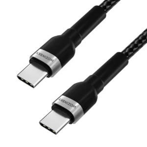 Wozinsky WNBCC1 USB-C / USB-C PD 65W kabelis 1 m - juodos spalvos - Image 3