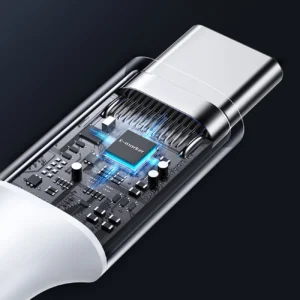 Ugreen US557 USB-C / USB-C PD kabelis 100W 1m - juodos spalvos - Image 8