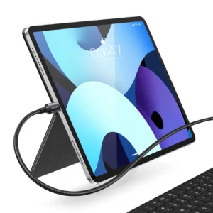 Ugreen US555 100W USB-C / USB-C PD kabelis 3 m - pilkos spalvos - Image 3