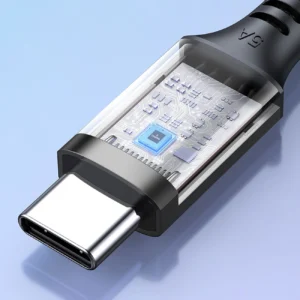 Ugreen US555 100W USB-C / USB-C PD kabelis 3 m - pilkos spalvos - Image 5