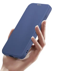 Dux Ducis Skin X Pro Samsung S24 with magnetic ring and flap - dėklas telefonui mėlynos spalvos - Image 7