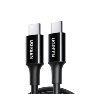 Ugreen US300 USB-C / USB-C 480Mb/s 5A 2m kabelis - juodos spalvos - Image 1