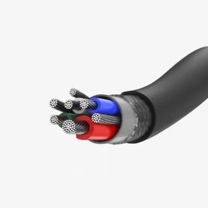 Ugreen US300 USB-C / USB-C 480Mb/s 5A 2m kabelis - juodos spalvos - Image 4