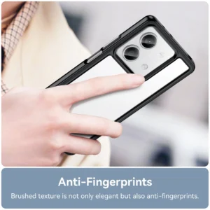 Outer Space dėklas with gel frame Xiaomi Redmi Note 13 5G - dėklas telefonui juodos spalvos - Image 5